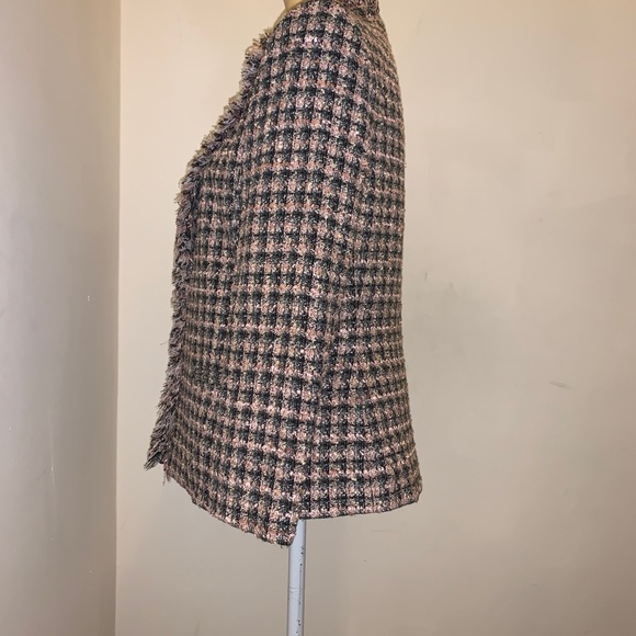 Liz Claiborne Houndstooth Blazer - Picture 3 of 7